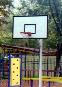Комплект баскетбольного оборудования для открытой площадки Гимнаст ТФ900-18