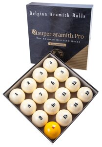 Комплект шаров 67 мм Aramith Super Pro Tournament 70.174.67.0