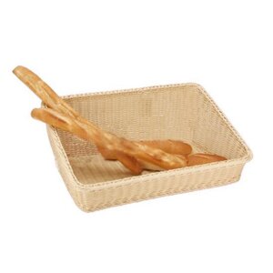 Корзина для хлеба и выкладки 61х45см h24см плетеная ротанг бежевая P. L. Proff Cuisine | C06031