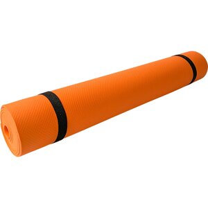 Коврик для йоги ЭВА 173х61х0,5 см Sportex B32215 оранжевый