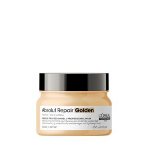 L'OREAL professionnel маска с золотой текстурой для восстановления поврежденных волос / absolut repair golden 250 мл