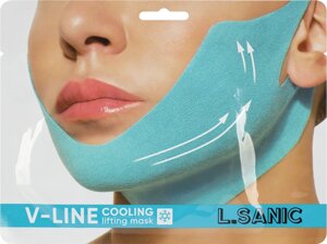 L. SANIC Маска-бандаж для коррекции овала лица с охлаждающим эффектом / V-line 20 г