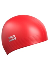 Латексная шапочка Mad Wave Solid Soft M0565 02 0 05W красный