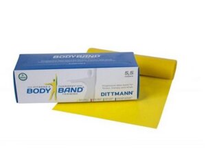 Ленточный амортизатор Dittmann Body-Band DL35531L низкое сопротивление, желтый