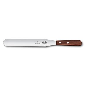 Лопатка кондитерская 25см прямая нерж с дерев. ручкой Victorinox | 5.2600.25