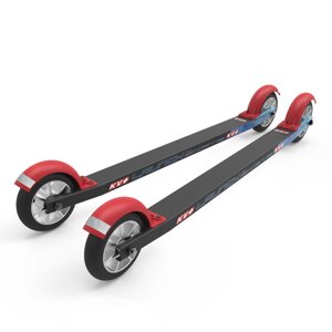Лыжероллеры KV+ Коньковые Launch Pro Skate Curved 60см (Slow Wheels) 21RS02. S черный