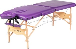 Массажный стол Calmer Bamboo Two 60 6481611 фиолетовый