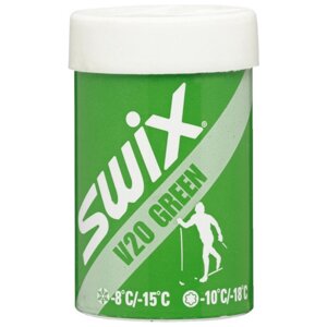 Мазь держания Swix V20 Green (10°С -18°С) 45 г. V0020