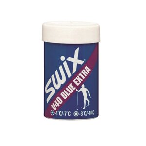 Мазь держания Swix V40 Blue Extra (3°С -10°С) 45 г. V0040