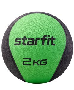 Медбол высокой плотности 2 кг Star Fit GB-702 зеленый