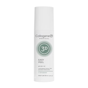 MEDICAL COLLAGENE 3D Гель-пилинг с хитозаном, на основе гликолевой кислоты 10%pH 2,8) / Easy Peel 130 мл проф.