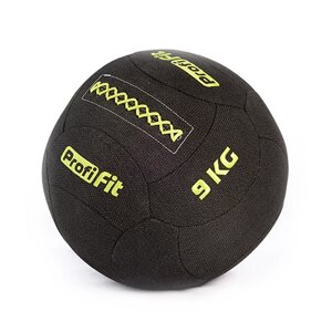 Медицинбол набивной кевларовый Profi-Fit (Kevlar Wallball) 9 кг