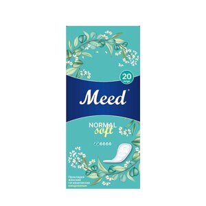 MEED Прокладки женские гигиенические ежедневные целлюлозные СОФТ / Meed 20 шт