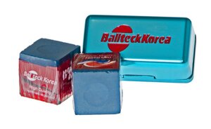 Мел Ball Teck PRO II (2 шт, в бирюзовой металлической коробке) 45.000.02.4 синий