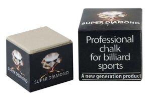 Мел Super Diamond Grey (серый) черная коробка 45.002.01.0