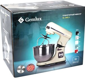 Миксер планетарный Gemlux GL-SM5.5CR