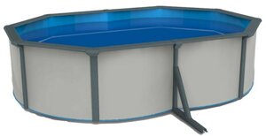 Морозоустойчивый бассейн овальный 730x360x130см Poolmagic White (Basic)
