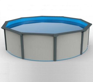 Морозоустойчивый бассейн PoolMagic White круглый 3.0x1.3 м Comfort