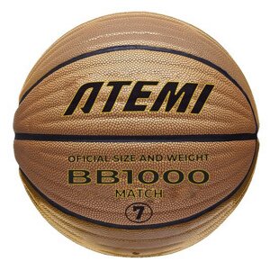 Мяч баскетбольный Atemi BB1000N р. 7, окруж 75-78
