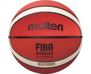 Мяч баскетбольный любительский Molten B6G2000 р. 6