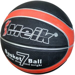 Мяч баскетбольный Sportex Meik MK2310 C28682-3 р. 7 черный\красный