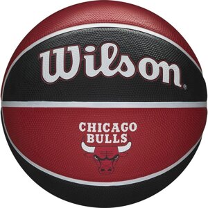 Мяч баскетбольный Wilson NBA Team Tribute Chicago Bulls WTB1300XBCHI р. 7