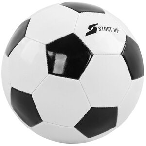 Мяч футбольный для отдыха Start Up E5122 р. 5 белый-черный