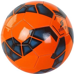 Мяч футбольный для отдыха Start Up E5131 оранж/черный р. 5