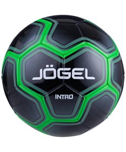 Мяч футбольный Jogel Intro р. 5 черный