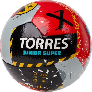 Мяч футбольный Torres Junior-4 Super F323304 р. 4