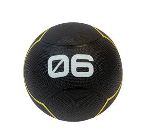 Мяч тренировочный 6 кг Original Fit. Tools FT-UBMB-6 черный