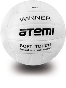 Мяч волейбольный Atemi Winner, синтетическая кожа PU soft, бел. р. 5