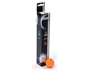 Мячи для настольного тенниса Donic 1T-TRAINING, 6 штук 618198 оранжевый