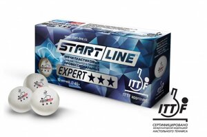 Мячи для настольного тенниса Start Line Expert 3* 10 шт 8334