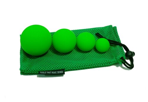 Набор из 4 массажных мячей Original Fit. Tools FT-4LCBS