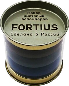 Набор кистевых эспандеров Fortius 3шт. (50, 60, 70 кг), тубус H180701-506070SETТ