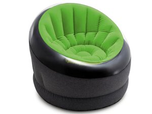 Надувное кресло Empire 112х109х69см Intex 66581, зеленое, уп. 3