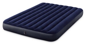 Надувной матрас Intex Classic Downy Airbed Fiber-Tech, 152х203х25см 64759