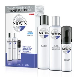 NIOXIN Набор для волос Система 6 (шампунь очищающий 150 мл, кондиционер увлажняющий 150 мл, маска питательная 40 мл)