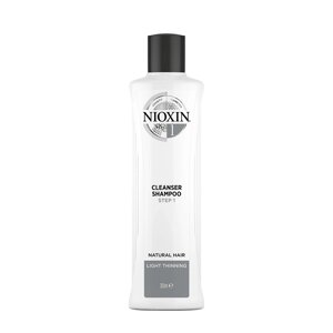 NIOXIN Шампунь очищающий для тонких натуральных волос, с намечающейся тенденцией к выпадению, Система 1, 300 мл