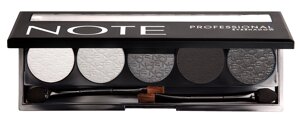 NOTE cosmetics тени для век, профессиональная палетка 105 / professional eyeshadow 5*2 г