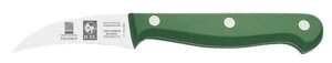 Нож для чистки овощей 60/165мм зеленый TECHNIC Icel | 27500.8601000.060