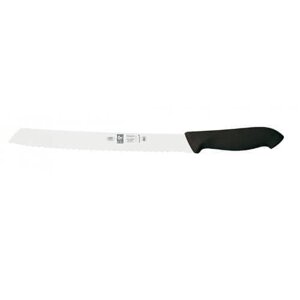 Нож для хлеба 255/375мм черный, с волнистой кромкой HoReCa Icel | 28100. HR09000.250