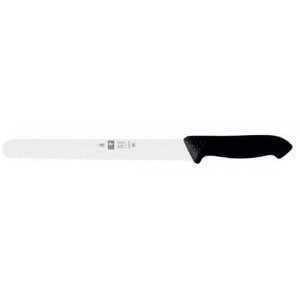 Нож для нарезки 250/395мм черный c волнистой кромкой HoReCa Icel | 28100. HR12000.250