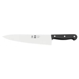 Нож кухонный 200/335мм черный с волнистой кромкой TECHNIC Icel | 27100.8660000.200