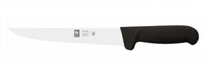 Нож обвалочный 200/330мм с широким лезвием черный Poly Icel | 24100.3139000.200