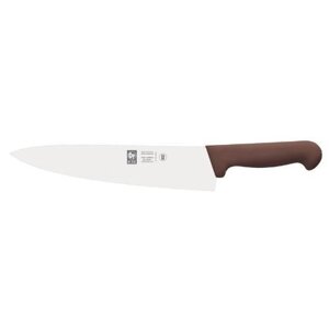 Нож поварской 215/350мм Шеф коричневый, узкое лезвие PRACTICA Icel | 24900.3027000.200