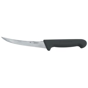 Нож PRO-Line обвалочный 15см черная пластиковая ручка P. L. Proff Cuisine | KB-3858-150-BK201-RE-PL