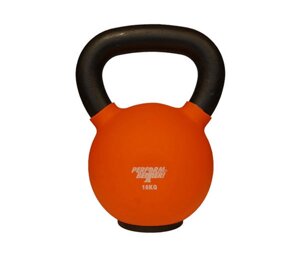 Обрезиненная гиря 16 кг Perform Better Neoprene Kettlebell 8938 красный