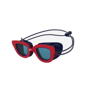 Очки для плавания детские Speedo Kids Sunny G Seaside, 8-7750491618, голубые линзы, красная оправа